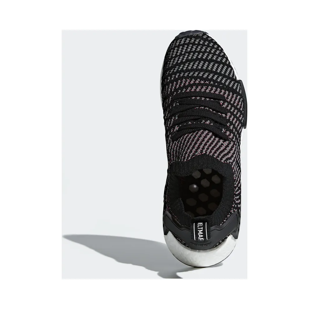 adidas NMD R1 STLT Black Grey Solar Pink Core Black/Grey Four/Solar Pink (CQ2386)