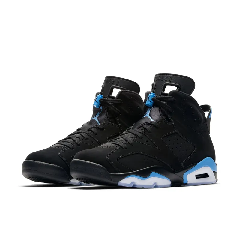 Jordan 6 Retro UNC Black/University Blue (384664-006)