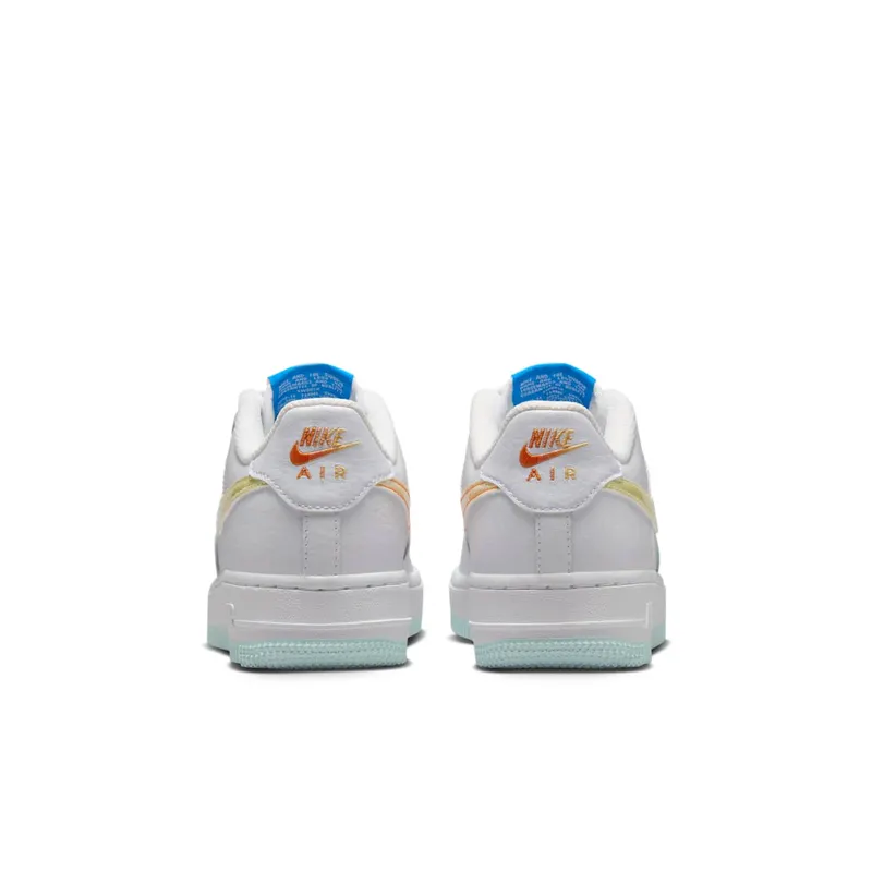 Nike Air Force 1 Low LV8 GS “White Glacier Blue Multi-Color” (IB8890-191)