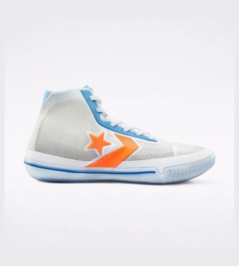 Converse All Star Pro BB High ‘Solstice – White Royal Orange’ White/Game Royal/Total Orange (167936C)