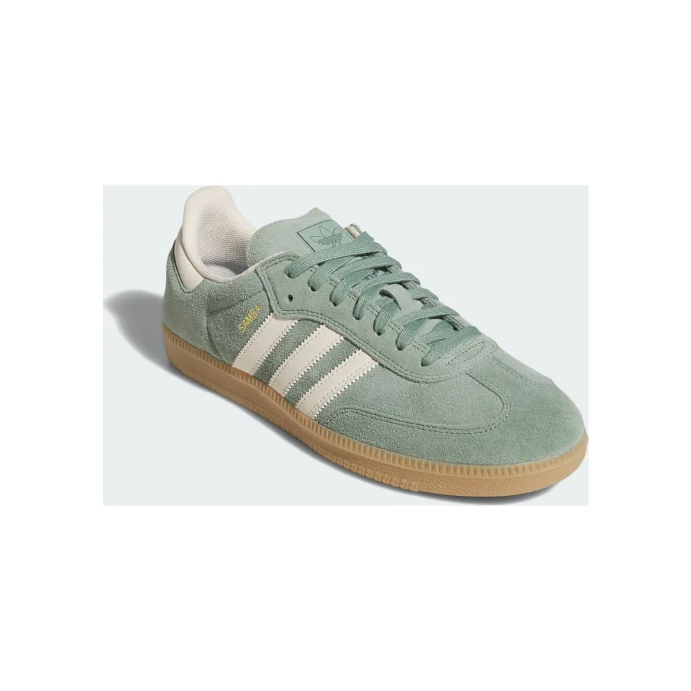 Adidas Samba Silver Green / Wonder White / Gold Metallic (JP5859)