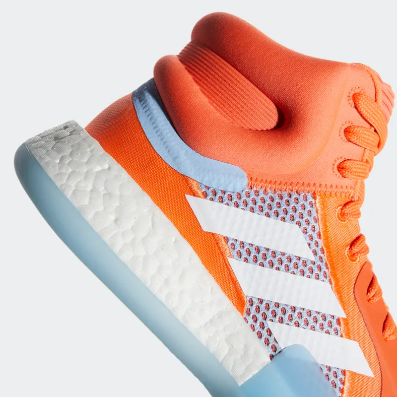 Adidas Marquee Boost ‘Hi-Res Coral Blue’ Hi-Res Coral/Cloud White/Glow Blue (F97276)