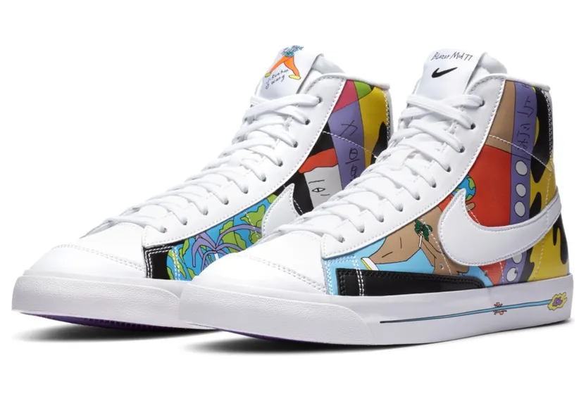 Nike Blazer Mid 77 Flyleather Ruohan Wang
