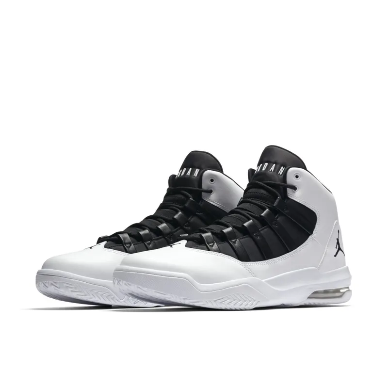 Jordan Max Aura White Black White/Black-Black (AQ9084-100)