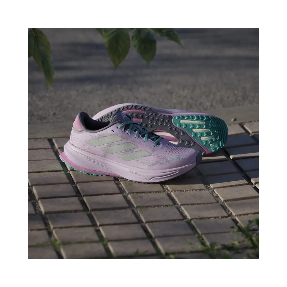 adidas Supernova Rise GTX Running “Powder Plum / Silver Metallic / Mint Ton” (JQ5486)