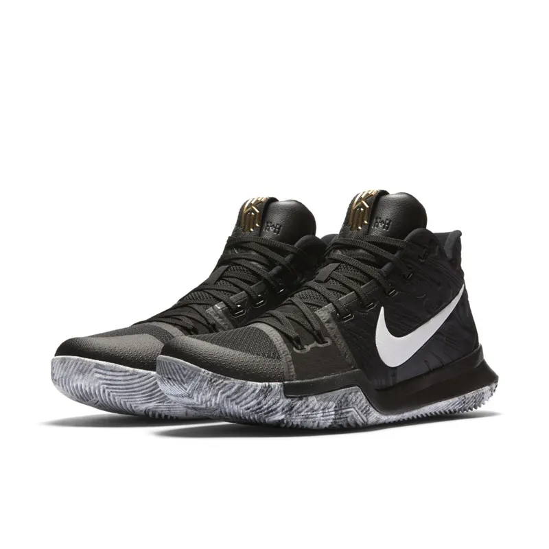 Nike Kyrie 3 BHM (2017) Black/White-White (852415-001)