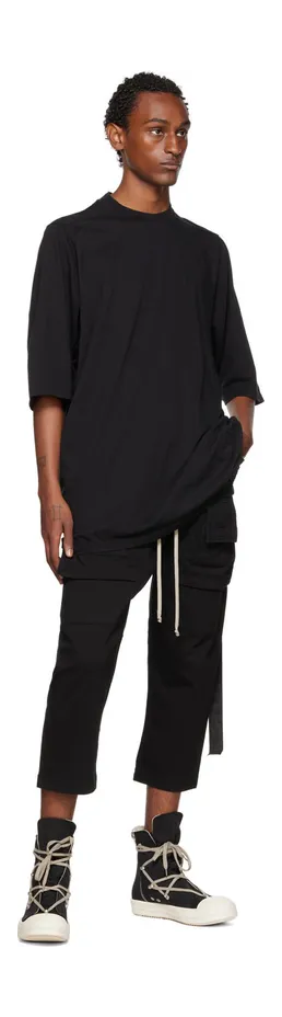 Rick Owens Drkshdw Black Hexagon Sneakers (DU02B4805 MU) (5)