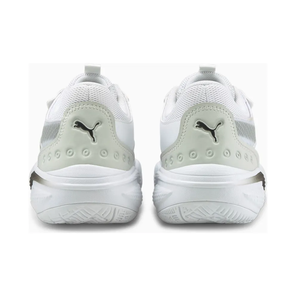 Puma Court Rider Team Basketball Shoes White/Black (195660-03)