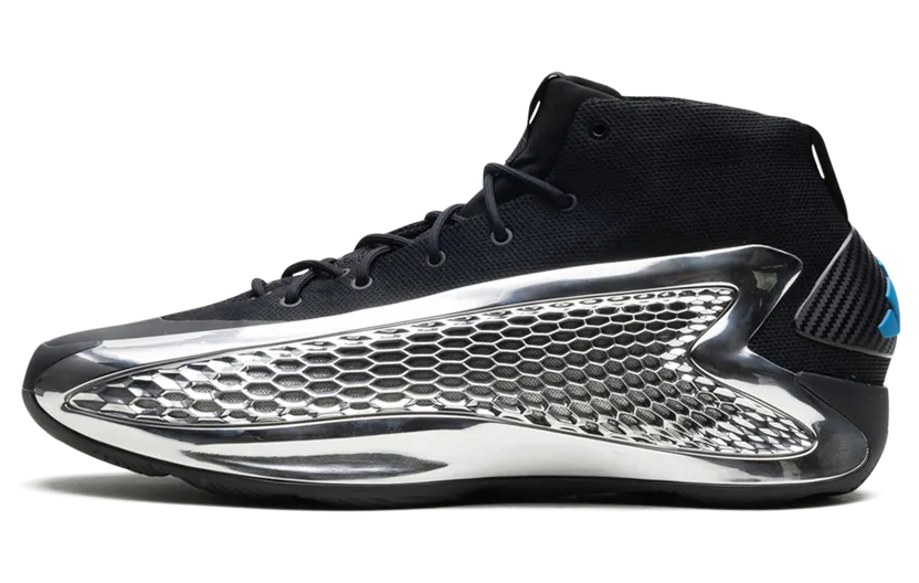 Adidas Anthony Edwards 1 Low Core Black / Silver Metallic / Core Black (JI0424)