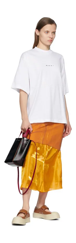 Marni Orange Pablo Sneakers (SNZW003120 P2722) (5)