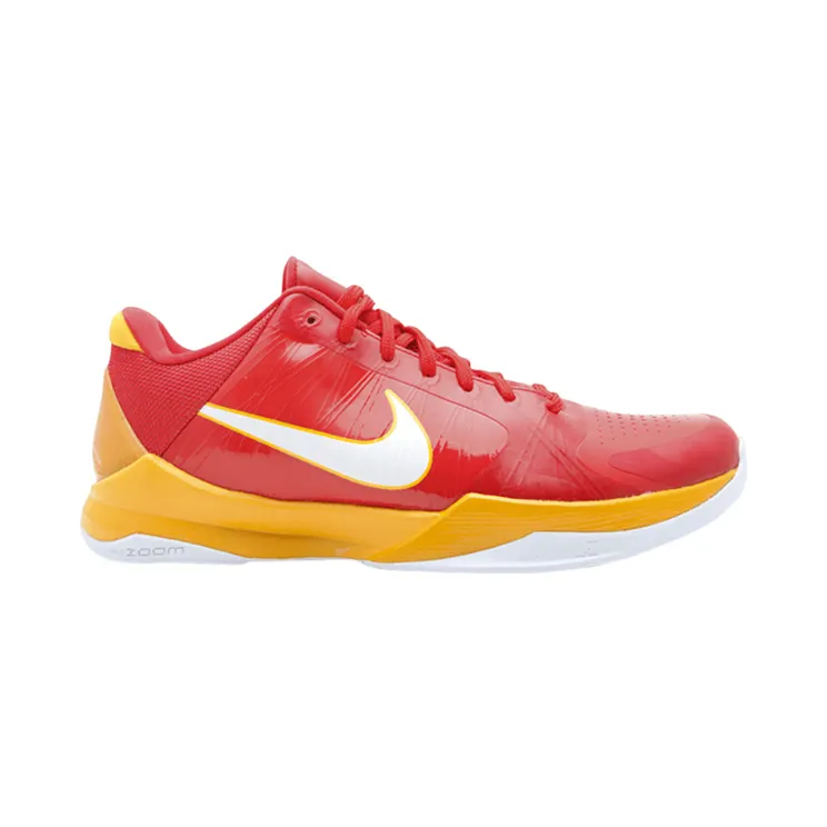 Nike Zoom Kobe 5 ‘China’ Comet Red/White-Del Sol (386429-600)