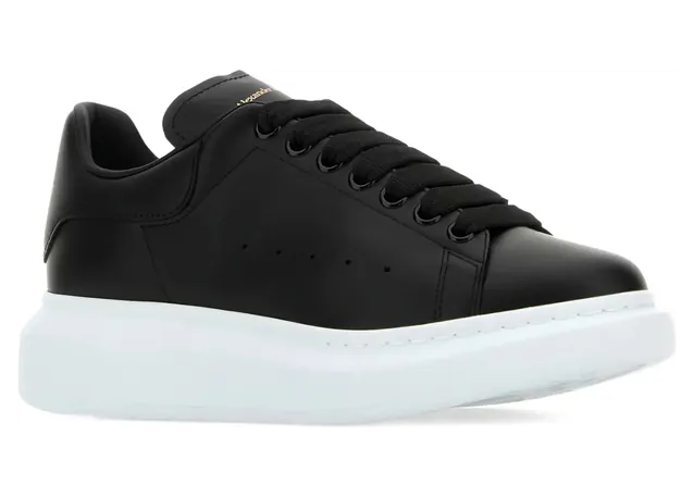 Alexander Mcqueen Oversized Leather “Black” (553770 WIAIG 1002) (2)