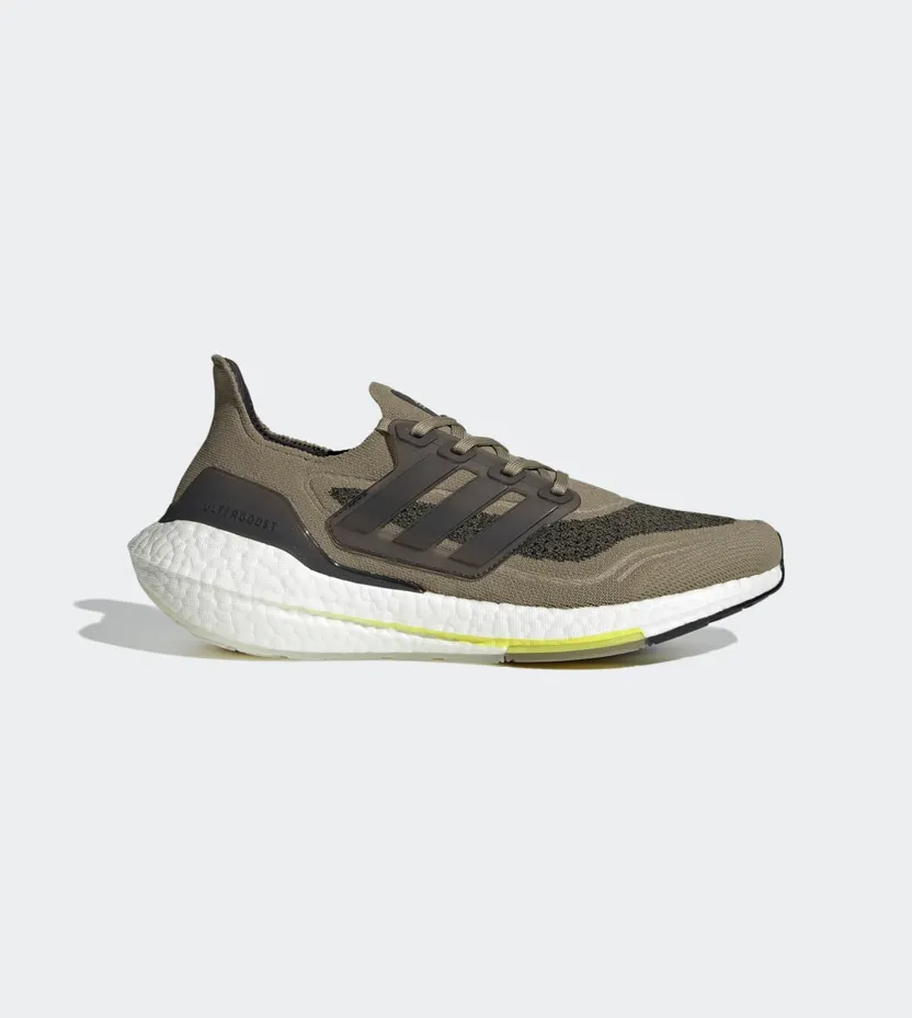 adidas Ultraboost 21 Orbit Green / Core Black / Acid Yellow (S23879)