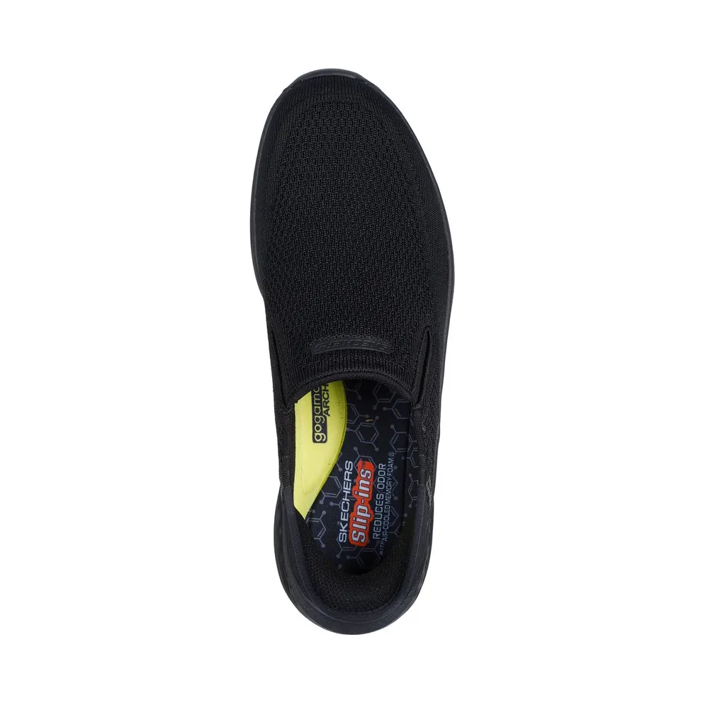 Skechers Slip-ins Relaxed Fit: Slade – Deacon Sneaker Black