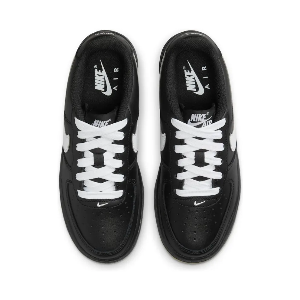 Nike Air Force 1 Low LV8 Black Gum Light Brown White (IB8845-001)
