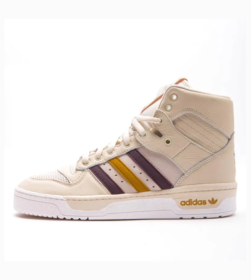 Adidas Eric Emanuel x Rivalry Hi ‘Crystal White’ Crystal White/Night Red/Real Pink/Bold Gold (G25836)