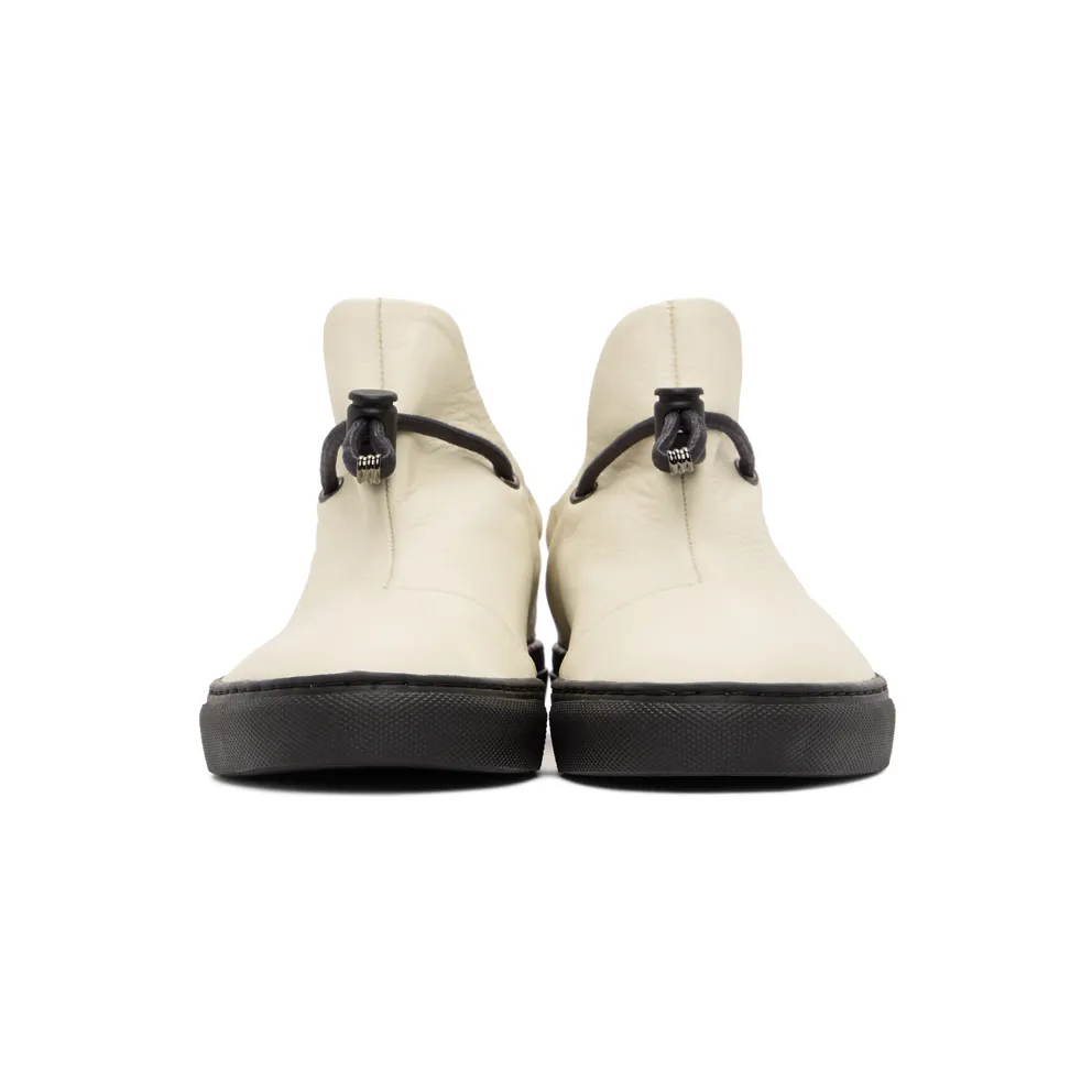 Y’s Leather Slip-On “Off-White” (YT-E40-730)