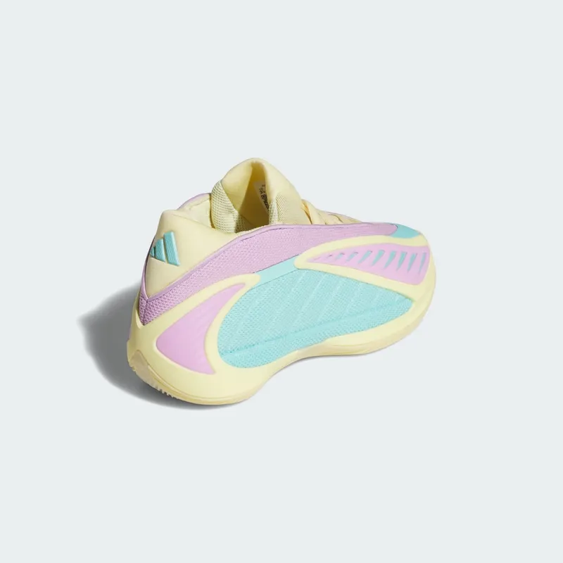 Adidas Anthony Edwards 2 J Almost Yellow / Bliss Lilac / Flash Aqua (JQ9505)