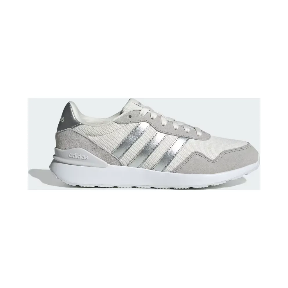 adidas Run 60s 4.0 “Chalk White / Silver Metallic / Grey Two” (JR6628)