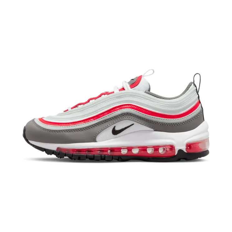 Nike Air Max 97 “White / Flat Pewter / Light Silver / Black” (921522-110)