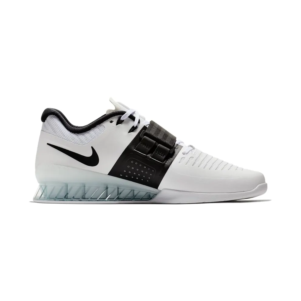 Nike Romaleos 3 White Black Clear Sole (852933-101)