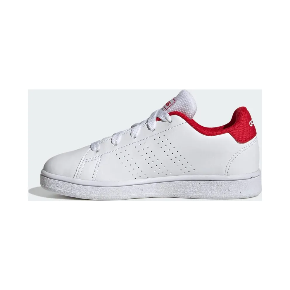 Adidas Advantage Lifestyle Court Lace Cloud White / Cloud White / Better Scarlet (H06179)