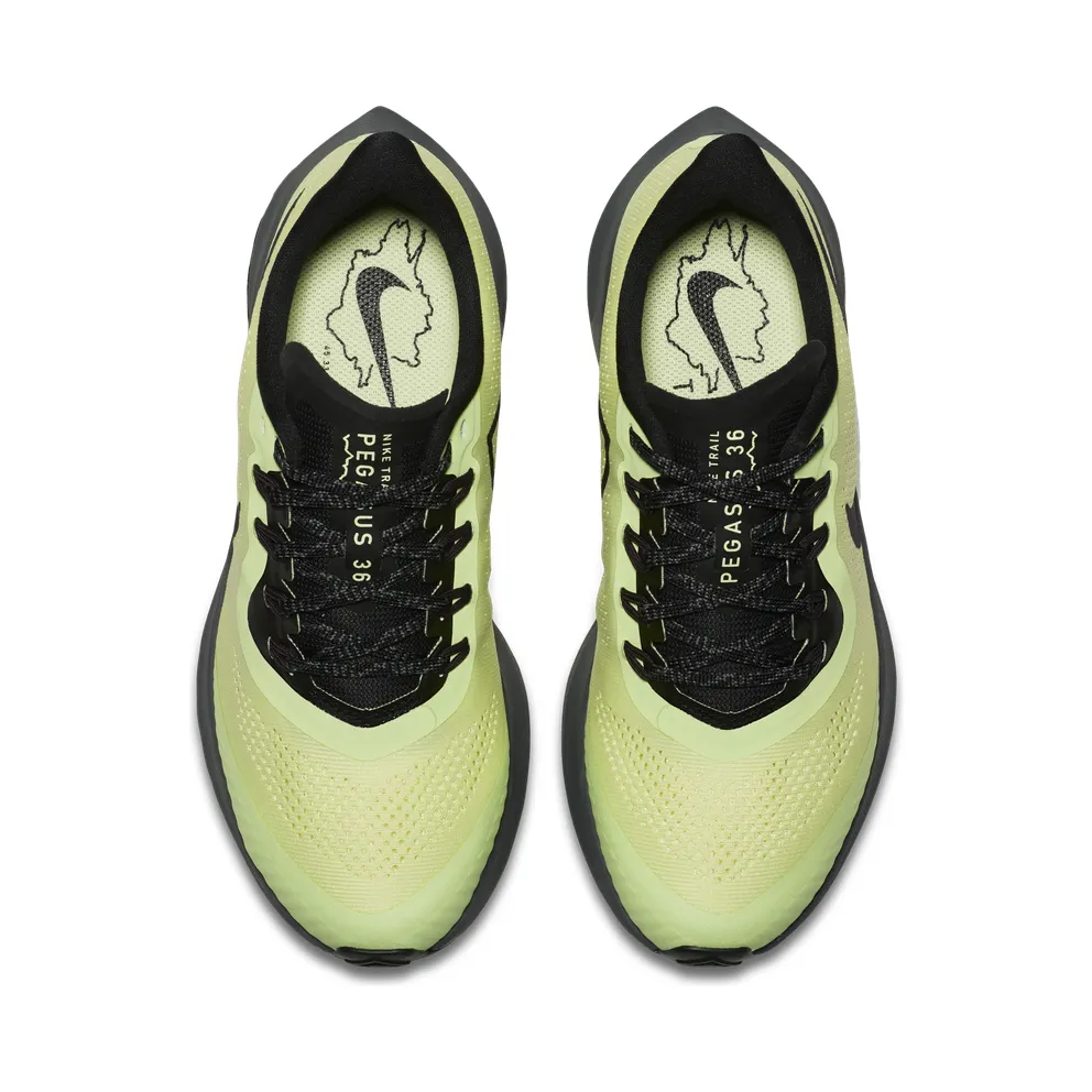 Nike Air Zoom Pegasus 36 Trail Luminous Green (W) Luminous Green/Black-Lab Green-Burgundy Ash (AR5676-300)