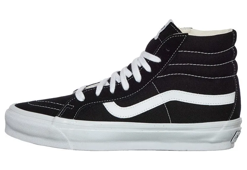 Vans SK8-Hi Reissue 38 Black / White – “Zwart” (VN000CR0BA21)