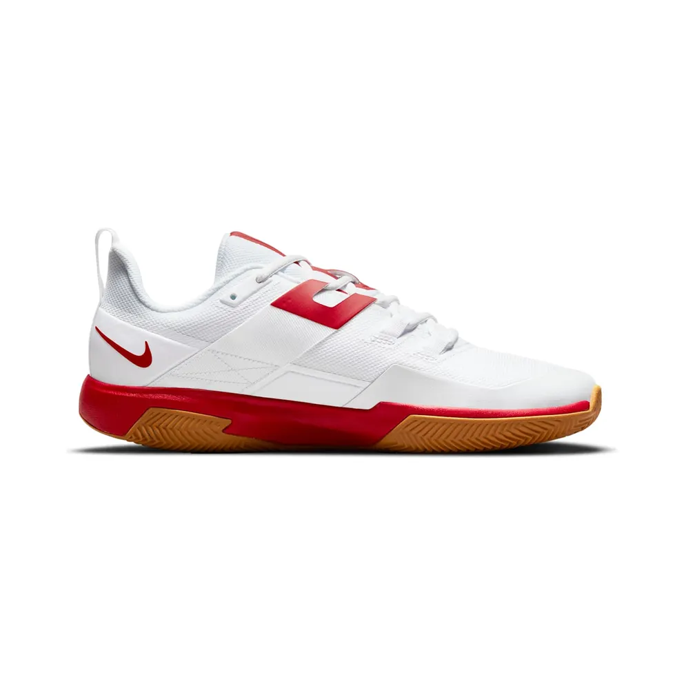 NikeCourt Vapor Lite (gravel) “White / Wheat / University Red” (DH2949-188)