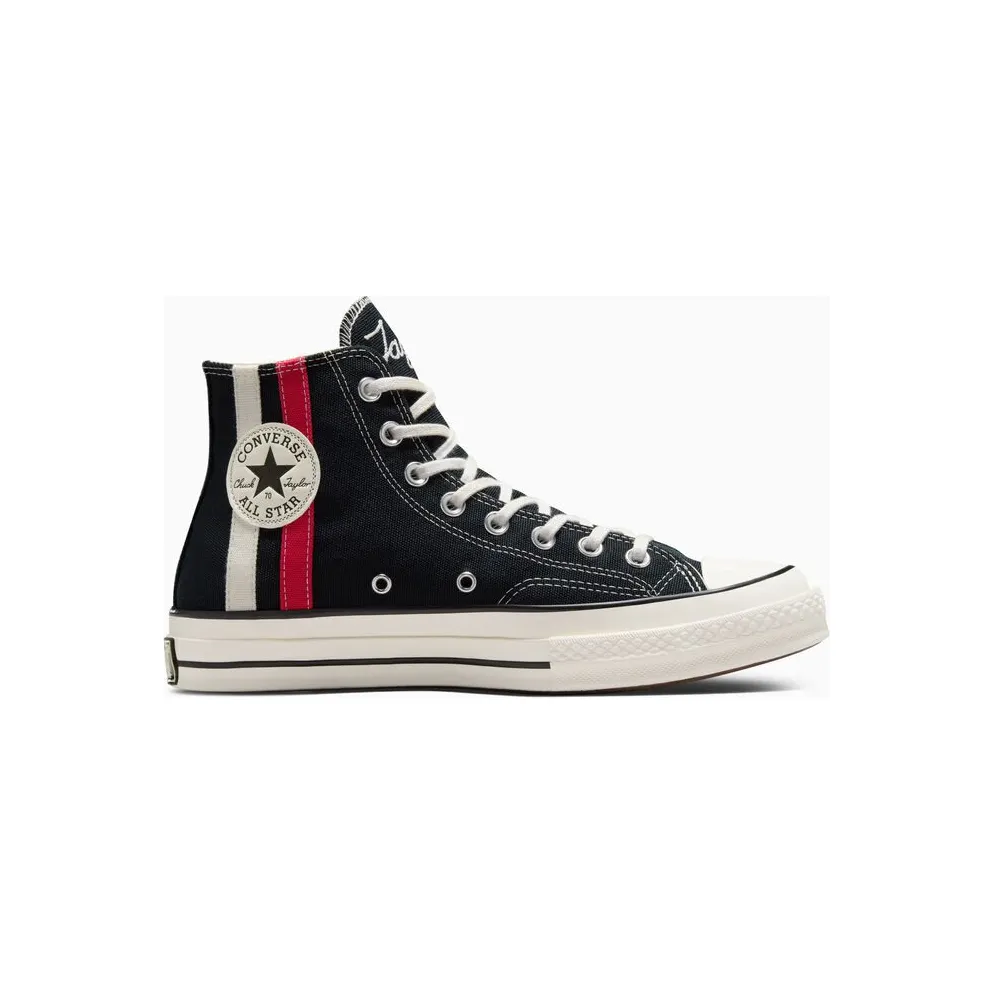 Converse Chuck 70 Archival Stripes Black/Red/Vintage White (A07441C)