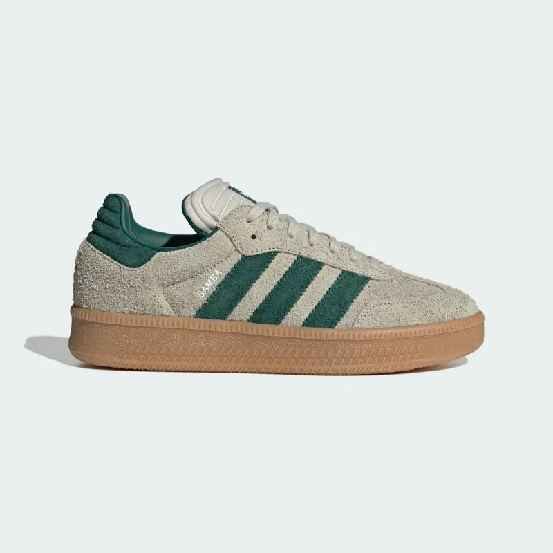 Adidas Samba XLG Putty Grey / Collegiate Green / Gum (JI3197)