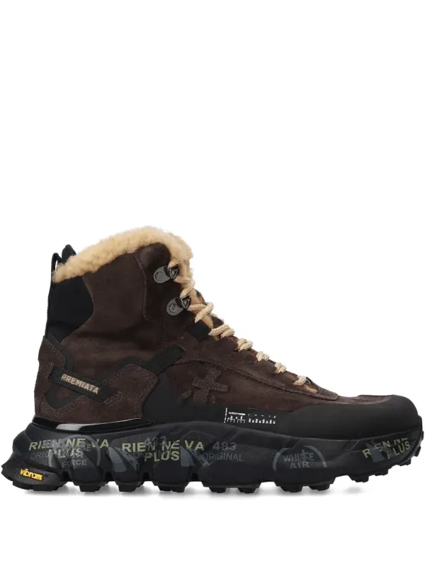 Premiata Trivor 452M sneakers with bont – Brown