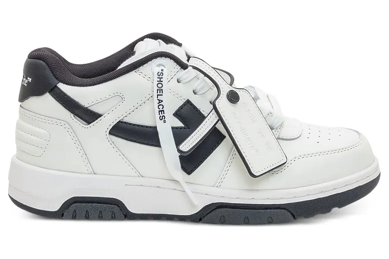 Off-white Out of Office Leather “White” (W259C9L018 WHBLK)