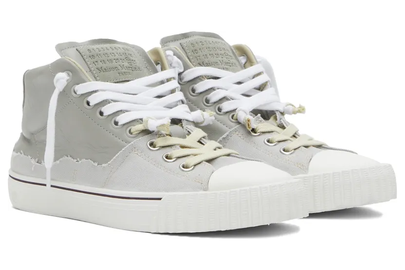 Maison Margiela White Evolution High-Top Sneakers (S57WS0390 P4022) (4)