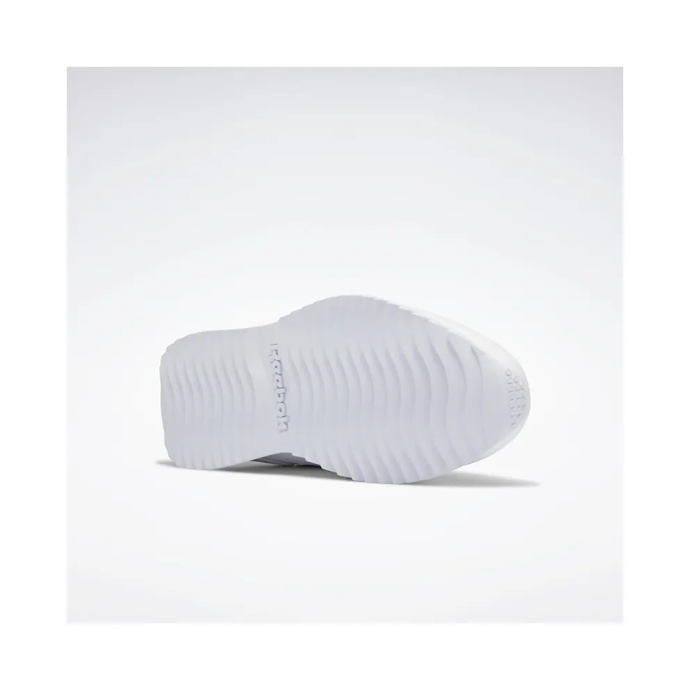 Reebok Royal Glide Ripple Clip Shoes Cloud White / Garnet Met / Punch Berry