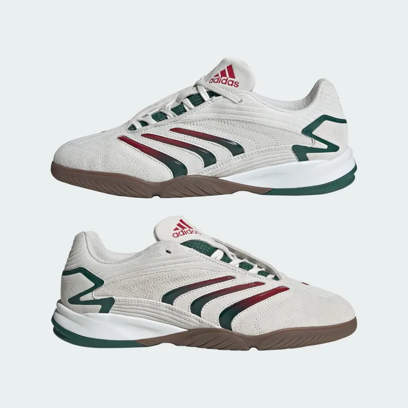 Adidas PREDATOR SALA Shoes Core White / Collegiate Green / Cloud White (KH9708)