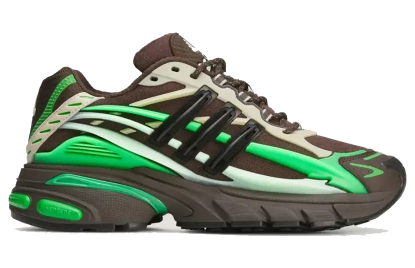 Pharrell Williams x VIRGINIA x adidas Adistar Jellyfish “Dark Brown Frozen Green” (KK2888)
