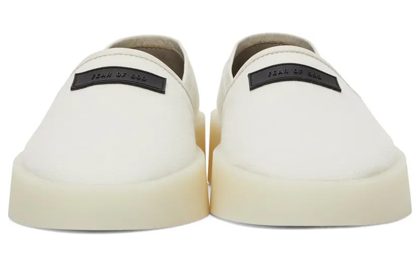 Fear of God White Canvas Espadrille Sneakers (FG80-013CNV) (2)