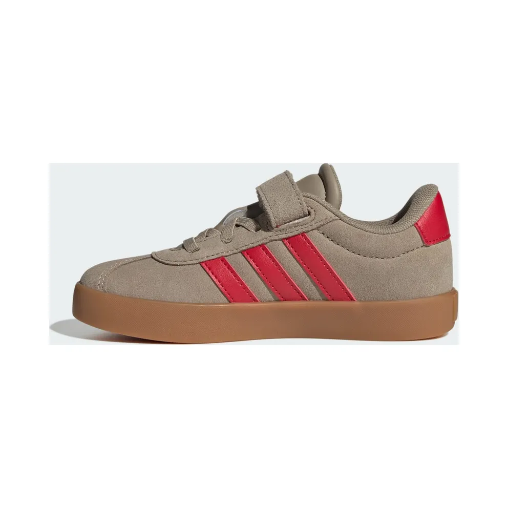 Adidas VL Court 3.0 Blanch Cargo / Pure Ruby / Gold Metallic (IH3961)