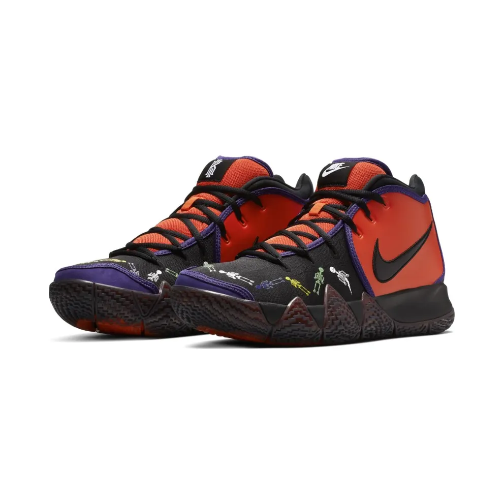 Nike Kyrie 4 Day of the Dead Team Orange/Black-Multi-Color (CI0278-800)