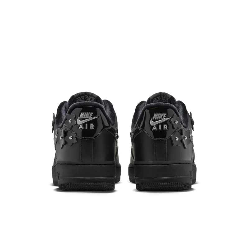 Nike Air Force 1 Low ’07 Womens “Florette Black / Off-Noir” (IR8637-001)