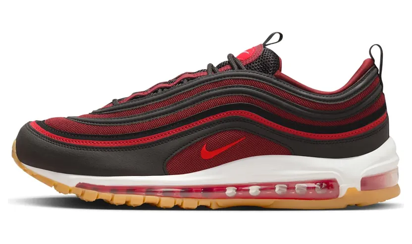 Nike Air Max 97 Black Team Scarlet (921826-022)
