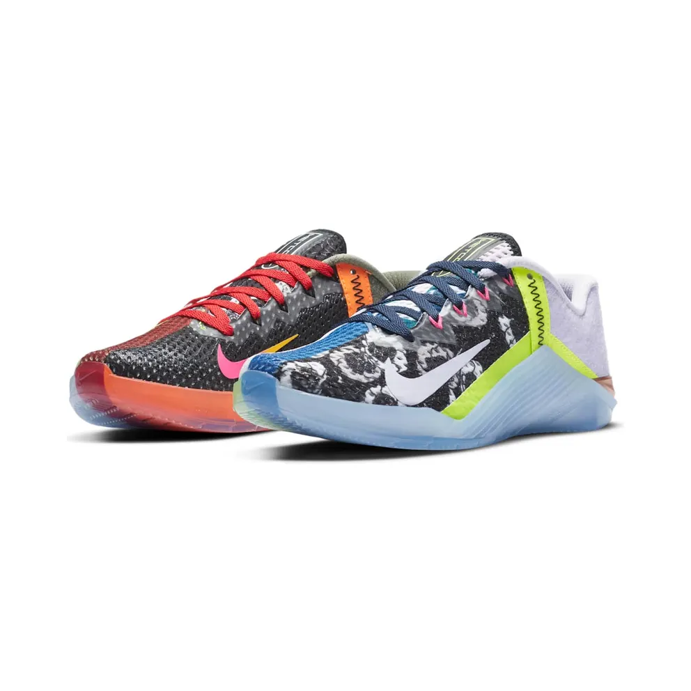 Nike Metcon 6 X What The (W) Volt/Hyper Punch-Game Royal-Black (CK9389-706)