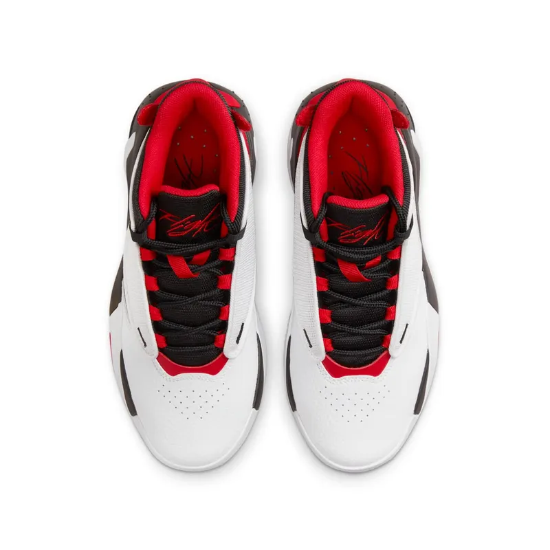 Jordan Max Aura 4 White Black University Red (DQ8404-106)