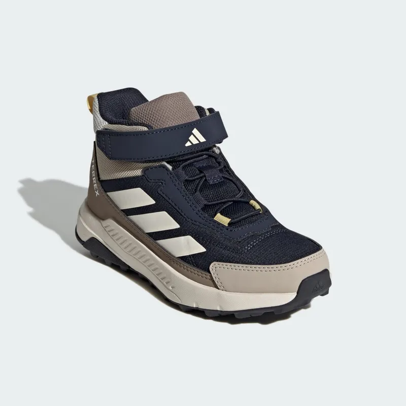 Adidas Terrex Anylander Mid Hiking Shoes Kids Beige / Wonder White / Khaki Six (JR9725)