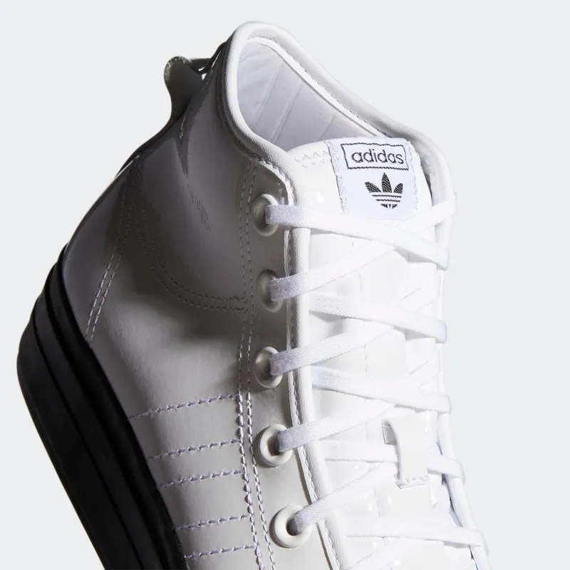 adidas Nizza RF Platform Mid Cloud White / Cloud White / Core Black (FY7606)