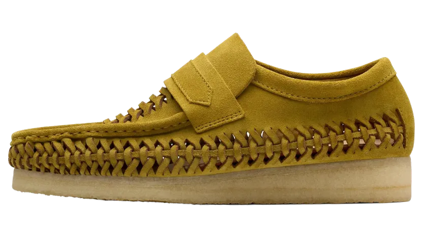 Clarks Originals Wallabee Weave Loafer “Olive Suede” (26175778)