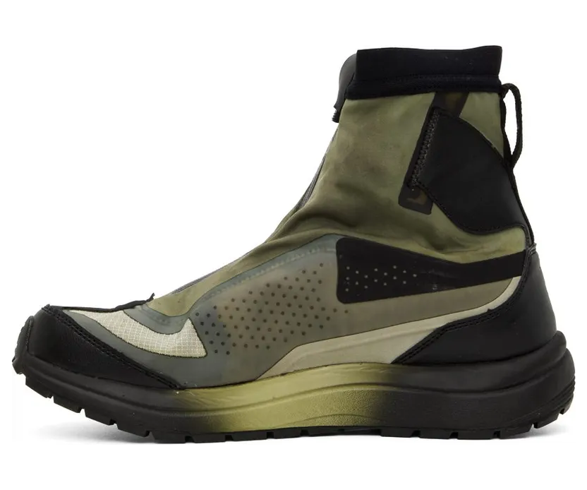 11 by Boris Bidjan Saberi Khaki & Black Salomon Edition Bamba 2 GTX High WEHR GRÜN (254 11xS) (3)