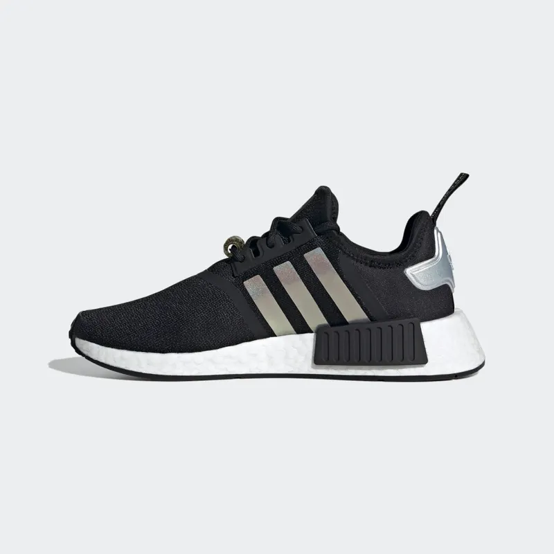 Adidas NMD_R1 Core Black / Gold Metallic / Cloud White (GY9574)