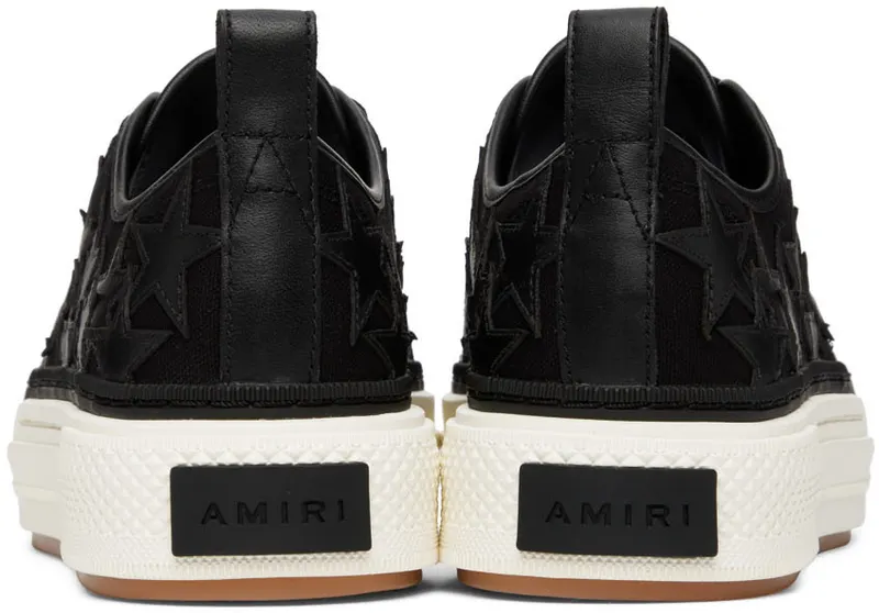 AMIRI Black Stars Court Low-Top Sneakers (PF22MFS014-004)
